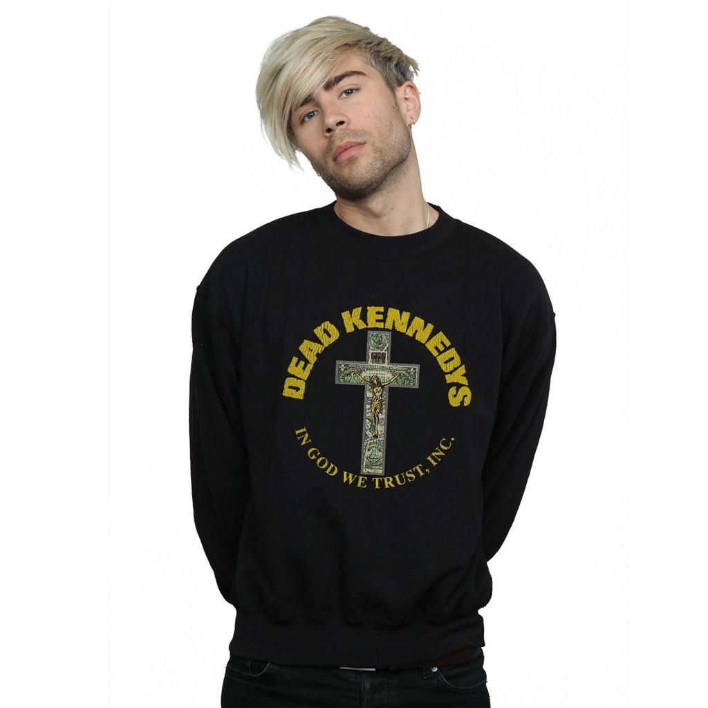 Dead Kennedys Mens In God We Trust Sweatshirt