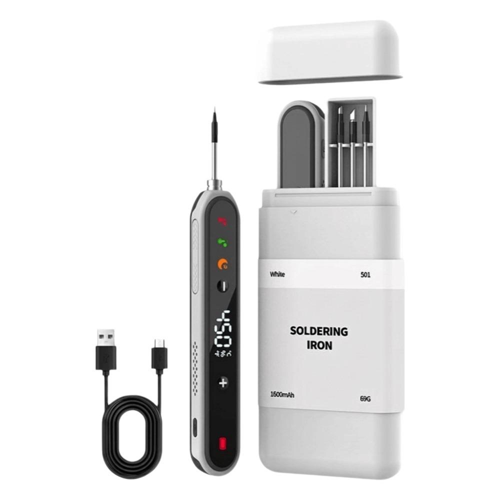 Cordless Electric Iron Solder Portable Welding Tool Kit Pen Welding Maintenance Kit