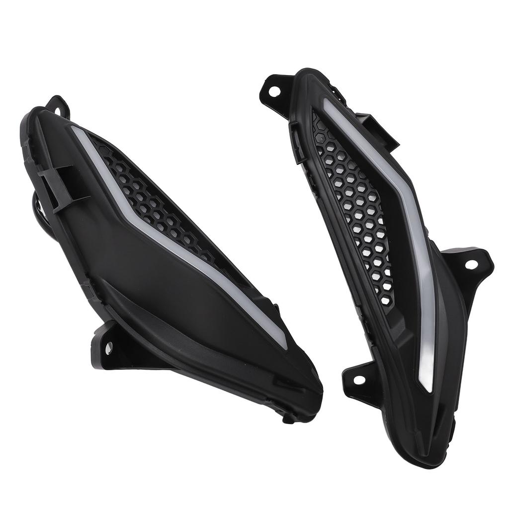 2pcs Motorcycle Indicator Light Left Right Waterproof Super Bright LED Pilot Lamp Replacement for RS150R RS150 V1 V2