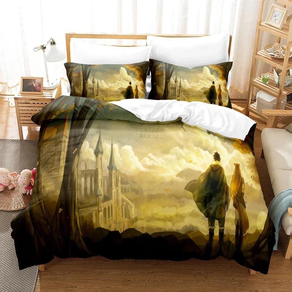 3D Print The Rising of the Shield Hero Bedding Set Bedroom Soft Modern Bedspreads Comefortable Duvet Cover Quilt Pillowcase