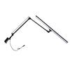 20W LED Clamp Desk Lamp Metal Swing Arm Desk Light Eye Caring Dimmable Task Lamp for Reading