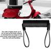 1.2m Safety Disc Brake Helmet Wire Bicycle Lock Rope Anti-theft Security Reminder Motorcycle Spring Cable 2025 NEW