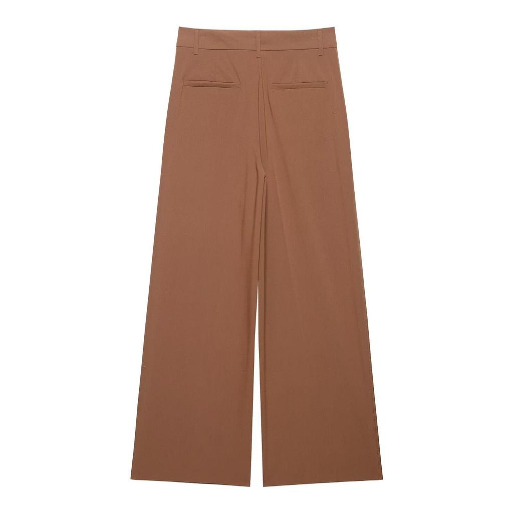 2025 Spring European & American Women's Belted Loose Suit Jacket + Pants Set