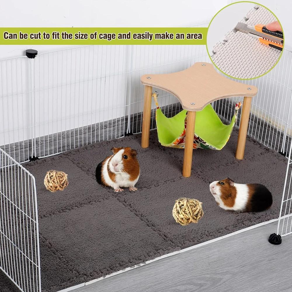 EVA Foam Pet Warming Pad Splicable Design Soft Sleeping Mat for Guinea Pig Hamster Rabbit Blanket Bed Pet Floor Mat Accessories