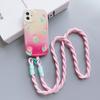 Personalized Trend Mobile Phone Universal Lanyard Diagonal Span Long Rope Color Strap Rope Fashion Safety Anti-Loss Rope