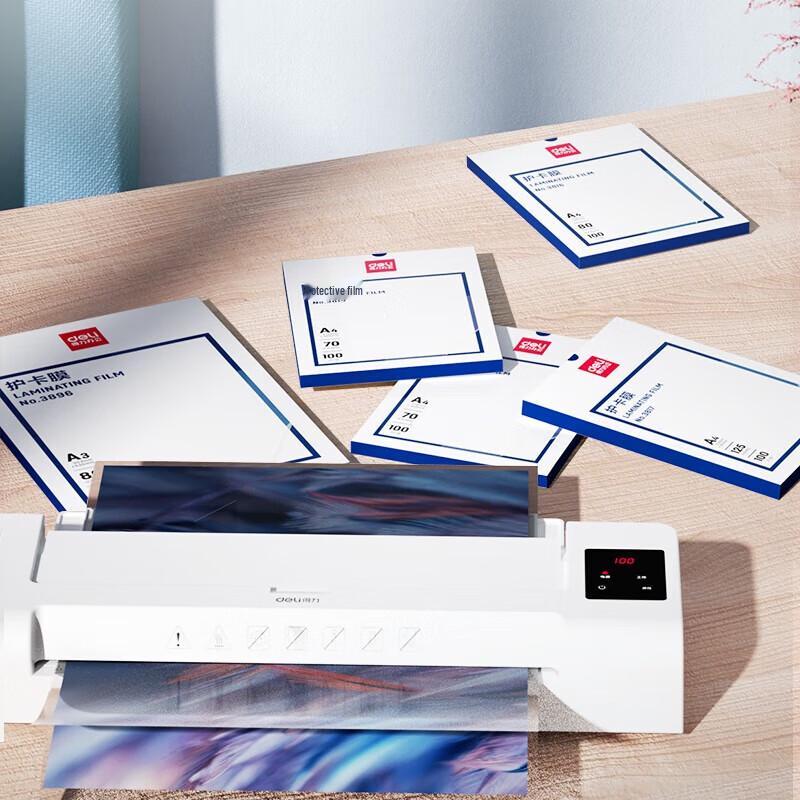 Deli 3809 Transparent Laminating Pouches