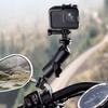 360° Drehbarer Action-Kamera-Halter Rückspiegel-Kamera-Halter Motorradzubehör