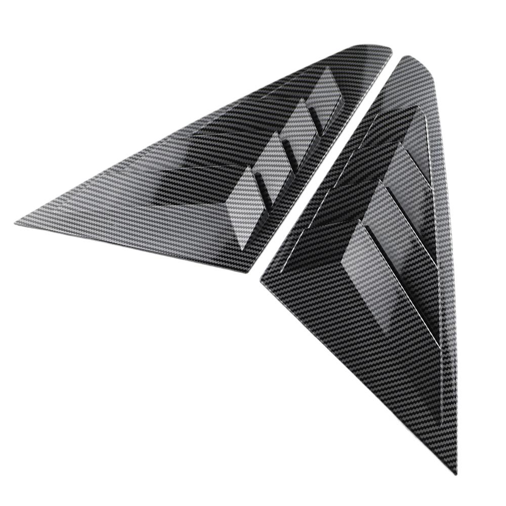 For MG 5 MG5 2025 - 2025 2025 2026 Rear Side Window Louvers Blinds 2Pcs/Set Windows Air Outlet Louvers Cover Accessories