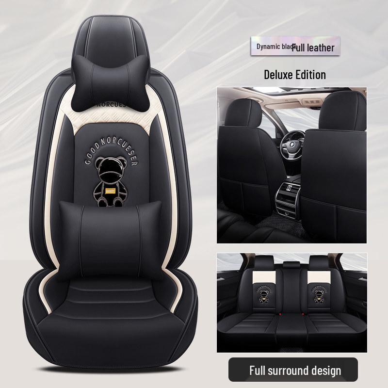 Ouzhi Goddess Cartoon Car Seat Cushion Cover - Universal Fit for All Seasons
