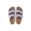 Birkenstock Arizona Leather Flat Slide Fashion Sandals Unisex sandals Purple 1022607