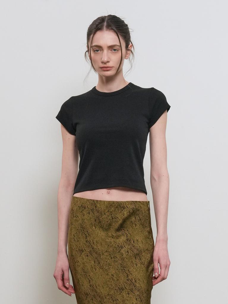 GENERALIDEA Daily Short Sleeve T-Shirt [Black] / Gf1Lts511