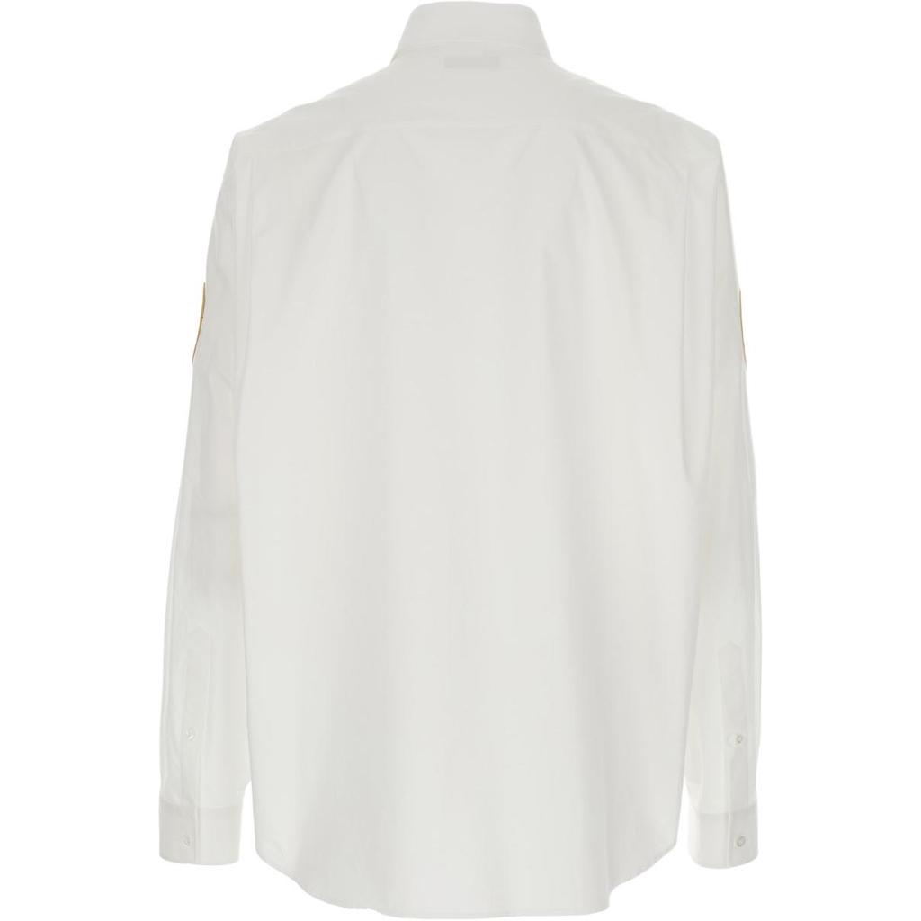 Balenciaga Logo Embroidered Long Sleeved Shirt 830979TRM28-9000