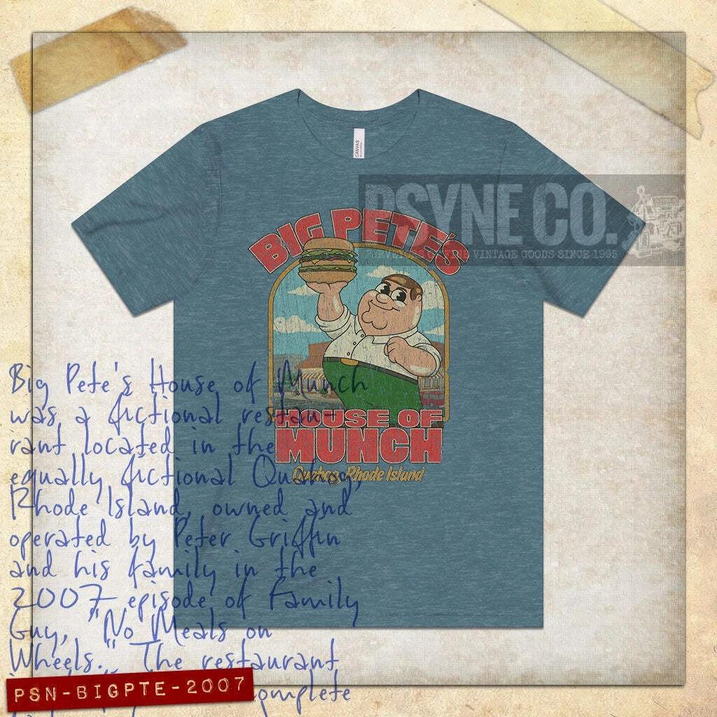 Big Pete s House of Munch 2007 Vintage Men s T shirt XL