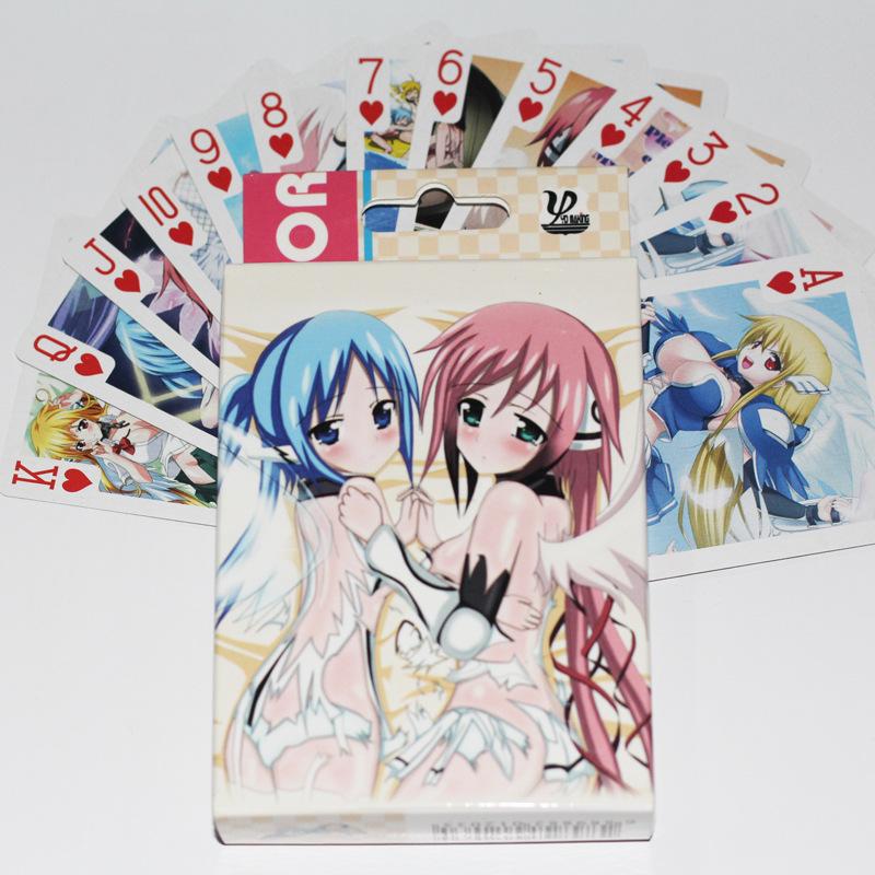 Anime Heaven s Lost Property Poker Cards Cartoon Accessories