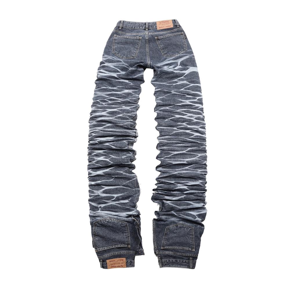 SURGERY Yunseul Long Double Jeans Blue