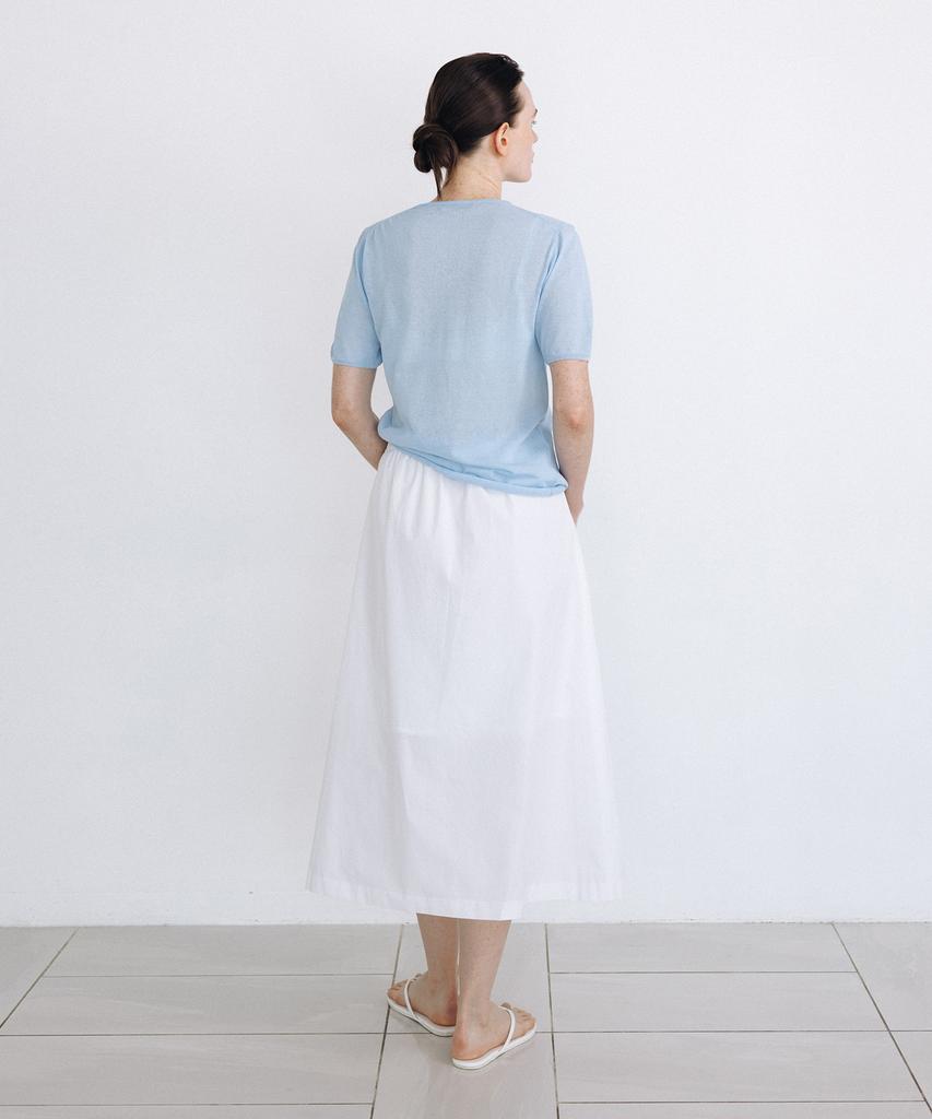 Beullaengkeulumumeon Sheer Half Knit_Baby Blue