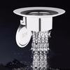 Stainless Steel Toilet Floor Deodorize Stopper S/L Squatting Pan Anti-smell Plug Bathtub Sewer Pipe Anti-blocking Cover