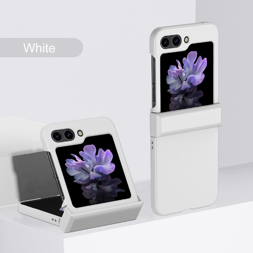 For Samsung Galaxy Z Flip 6 5 4 3 Flip5 5G  Case with Hinge Protection Hard PlasticThin Protective Flip Cases Phone Cover