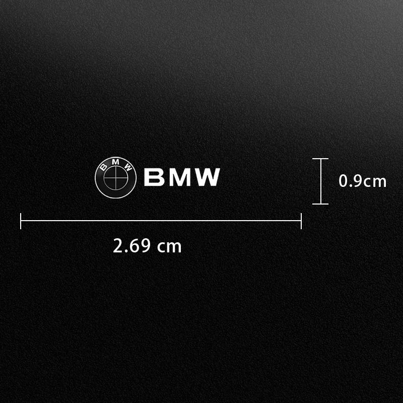 Nové 2025 Pro BMW M X3 X5 X6 Samolepka do interiéru auta Dekály středové konzole Znak Odznak Pro BMW 50. Kith F30 F10 E90 E46 E60