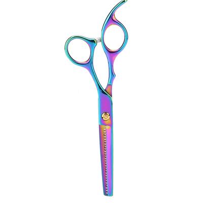 Professional Pet Dog Hair Cutting Scissors Grooming Hairdressing Shear Chromatic Thinning Shear