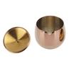 Large Stainless Steel Sugar Bowl Spice Jar With Lid Storage For Salt Candy Coffee Dishwasher Safe