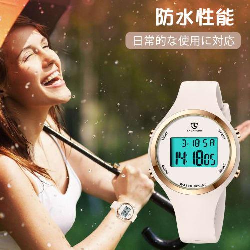 Women's Digital Wristwatch, Men's Unisex Watch, Children's Watch, Sports Watch, Multi-function Watch with Alarm, Date Display, Waterproof Watch, Outdo