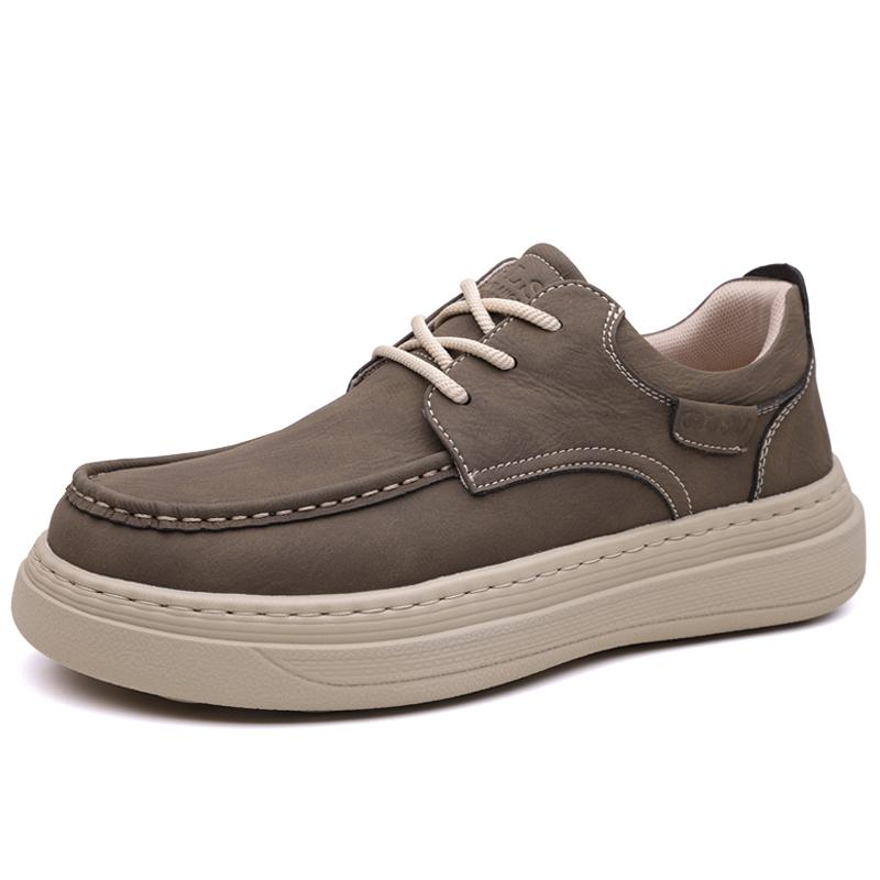 

Men Casual Canvas Shoes Autumn Thick Bottom Sports Shoes Outdoor Fashion Comfortable Non Slip Wear Resistant Casual Shoes 44