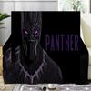 Black panther Blanket Flannel Throw for Sofa, Travel, Camping, Livingroom, Office, Chair and Bed Soft and Warm Holiday Birthday gifts