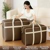 With Handle Quilt Storage Bag Large Capacity Moving Luggage Bag Premium Clothes Storage Bins  Home