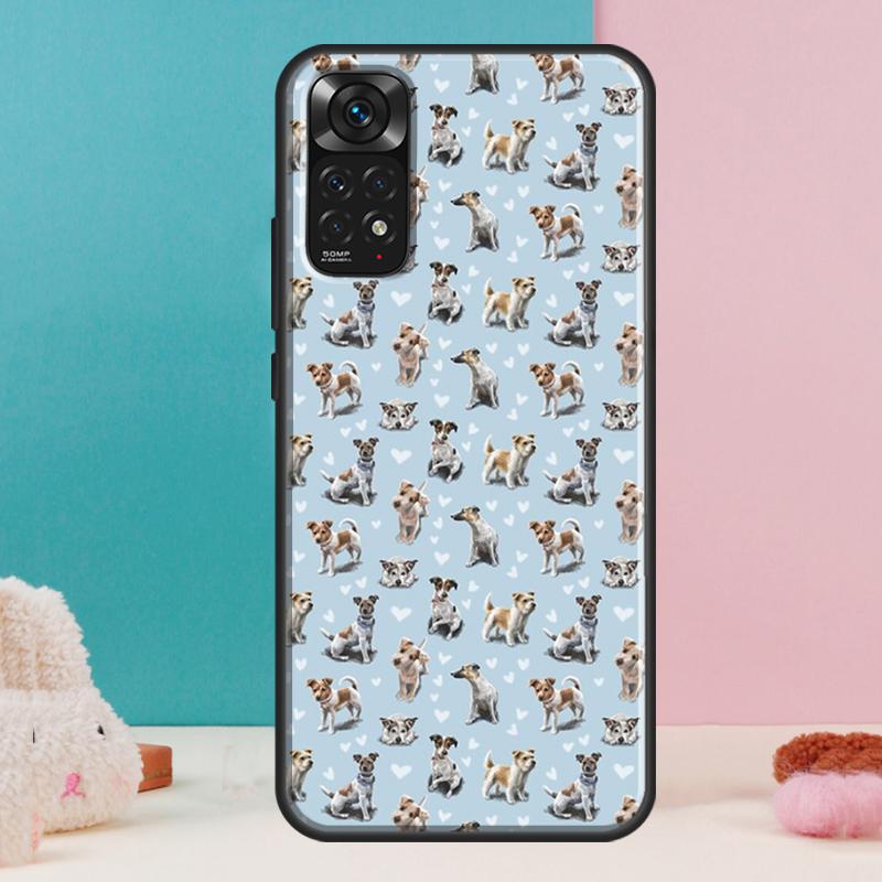 Jack Russell Terrier Dog Case For Xiaomi Redmi Note 13 12 Pro 14 11 9 10 9S 10S 11S 12S Redmi 14C 13C 10C 12C Cover