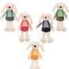 Cute Long-eared Bunny Plush Toy For Wholesale Soft And Adorable Stuffed Animal Doll For Weddings And Parties 40cm