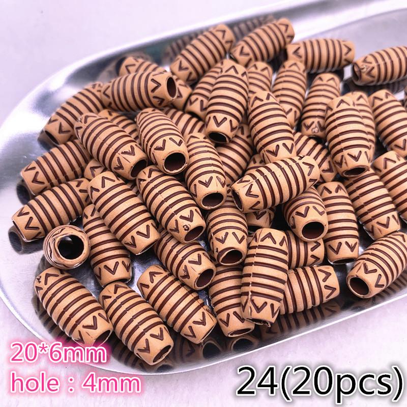 10-100pcs Imitation Retro Acrylic Beads for Jewelry Making DIY Children Handmade Bracelets Necklace