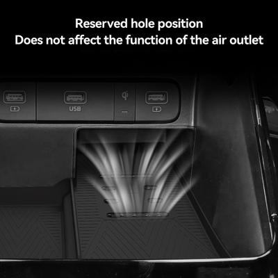 Pour Kia Sorento 2025-2025 Chargeur sans fil Accessoires Tapis antidérapant Chargeur de téléphone de voiture Tapis Tapis de protection Plateau de rangement