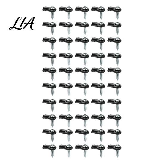 Replacement Clips for Window Screens Screen Clips, Retainer with Screws Frame Outdoor Fasteners Replacement, Durable Storm Windows and Mesh