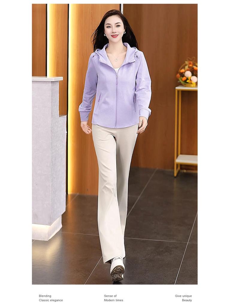 Women's 2025 Hooded Long Sleeve Autumn Coat – Fashionable and Stylish Outerwear