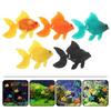 5pcs Artificial Plastic Fish Ornament for Fish Tank Aquarium (Random Color) Artificial Fish Ornament Fish Tank Ornament