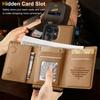 Luxury 2-in-1 Magnetic MagSafe Wireless Charging Leather Case for Samsung S26 S25 Ultra S24 S22 Plus Note 20 Ultra Card Holder