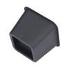 6Pcs 3 Inch Trapezoid Furniture Risers Sofa Leg Pads for Bed Table Cabinet Sofa Feet Black