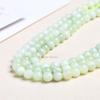 Mountain Jade Xiuyu Loose Beads, Green Grape & Milk, DIY Jewelry Accessories.