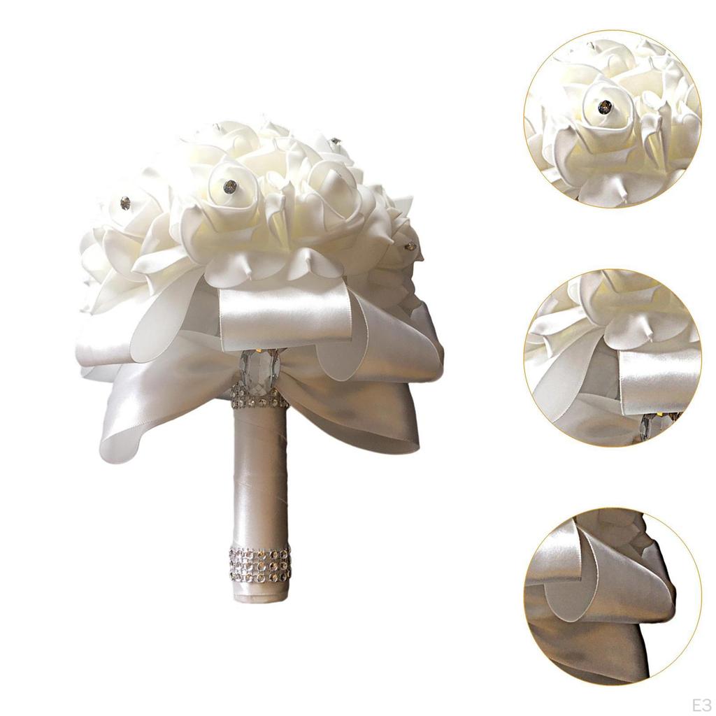 Artificial Flower Arrangement for Bride Wedding Bouquets Tossing Bouquet Events