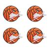 10pcs Wholesale Sports Theme Embroidered Patches On Clothes Jackets Cartoon Basketball Decoration Iron On Patches For Clothing 