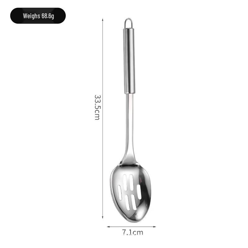 

Ru Han Stainless Steel Round Handle Kitchen Utensil Set