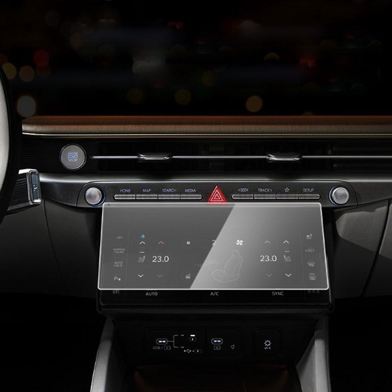 

Tpu screen protector film For Hyundai Grandeur 2024 Car radio GPS Navigation air-conditioning Interior accessories A