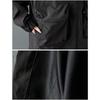 DIMANAF 2025 Plus Size Autumn Winter Plus Size Women Coat Long Sleeve Jackets Casual Loose Outerwear Black Zipper