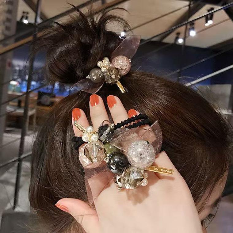 Chic Lace Bow Hair Tie - Trendy Influencer Style