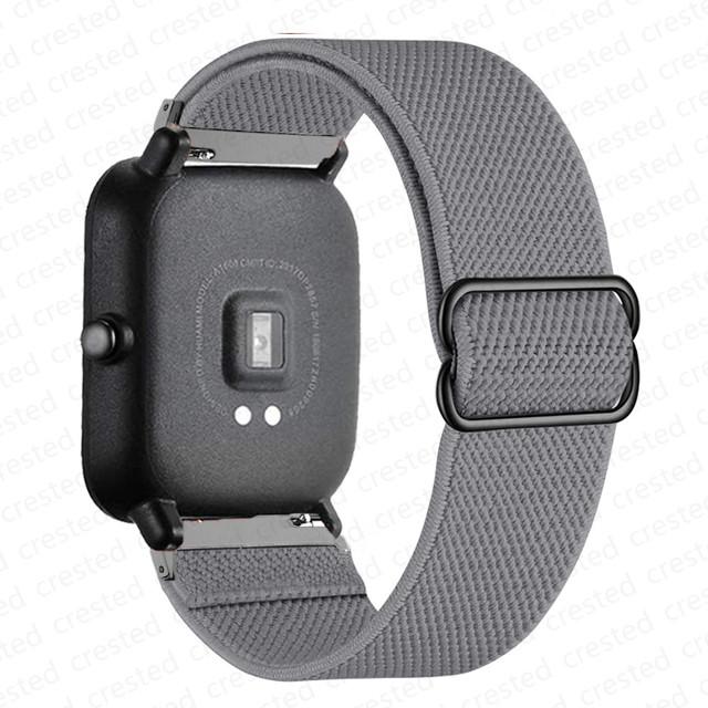 Nylon Band For Amazfit GTS 4/2/2e/3/GTS2 Mini/GTR/4/3/Pro/GTR2/stratos Bracelet Correa Amazfit Bip 6 5 3 20mm/22mm Watch Straps