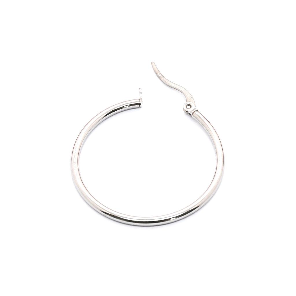 Unisex Large Thick Hoop Earrings - European & American Fashion Style
