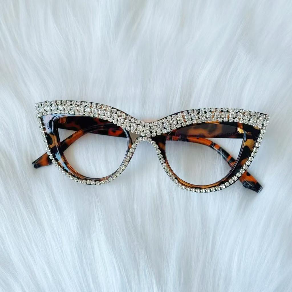 High Quality Square Plain Glasses Pc Frame Women Men Cat Eye Oval Eyewear Blocking Optical Spectacle Eyeglasses for Male Female