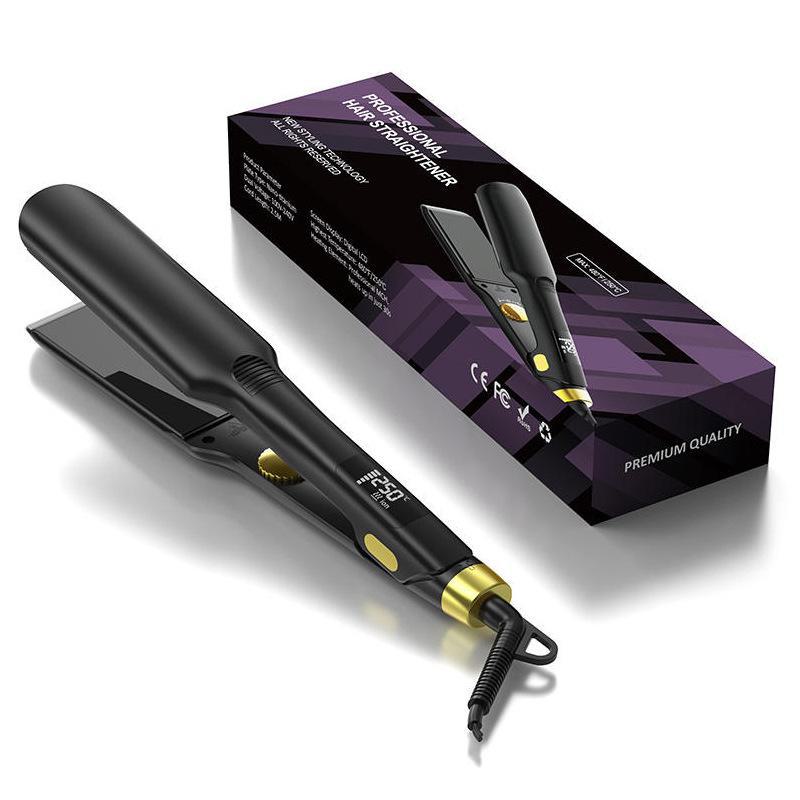 Korean Hot-Selling Wide Straight Hair Clips and Hair Salon Straightener