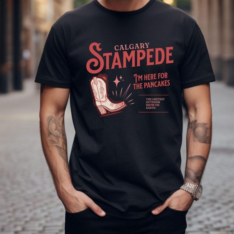 Calgary Stampede Unisex T-Shirt, Funny Western Graphic Unisex T-Shirt XXXL
